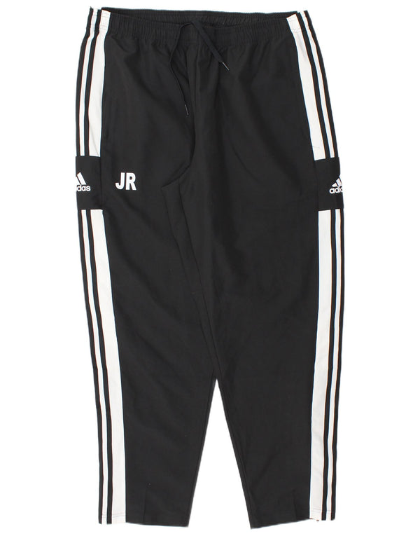 ADIDAS Mens Aeroready Graphic Tracksuit Trousers XL Black Polyester