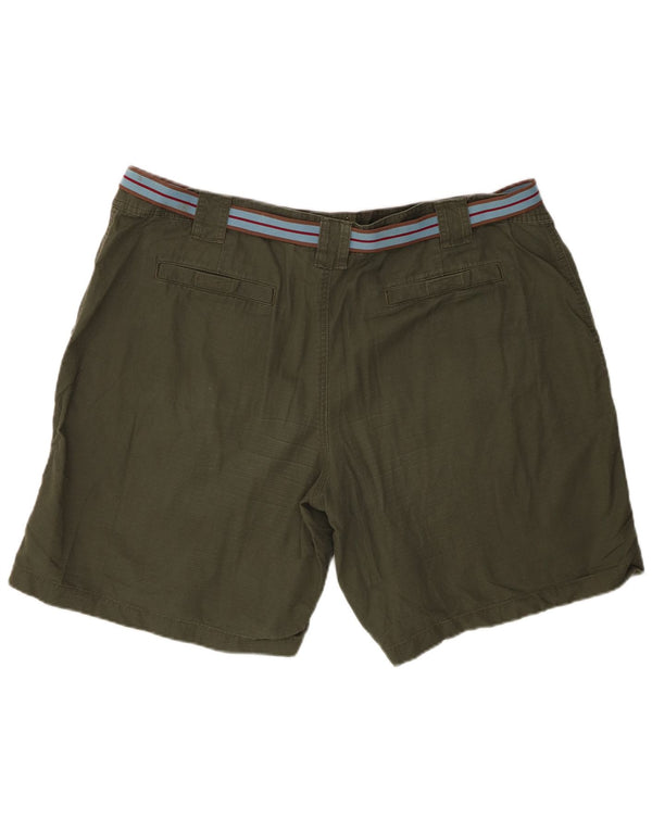 L.L.Bean Short Cargo Homme W44 2XL Vert Coton