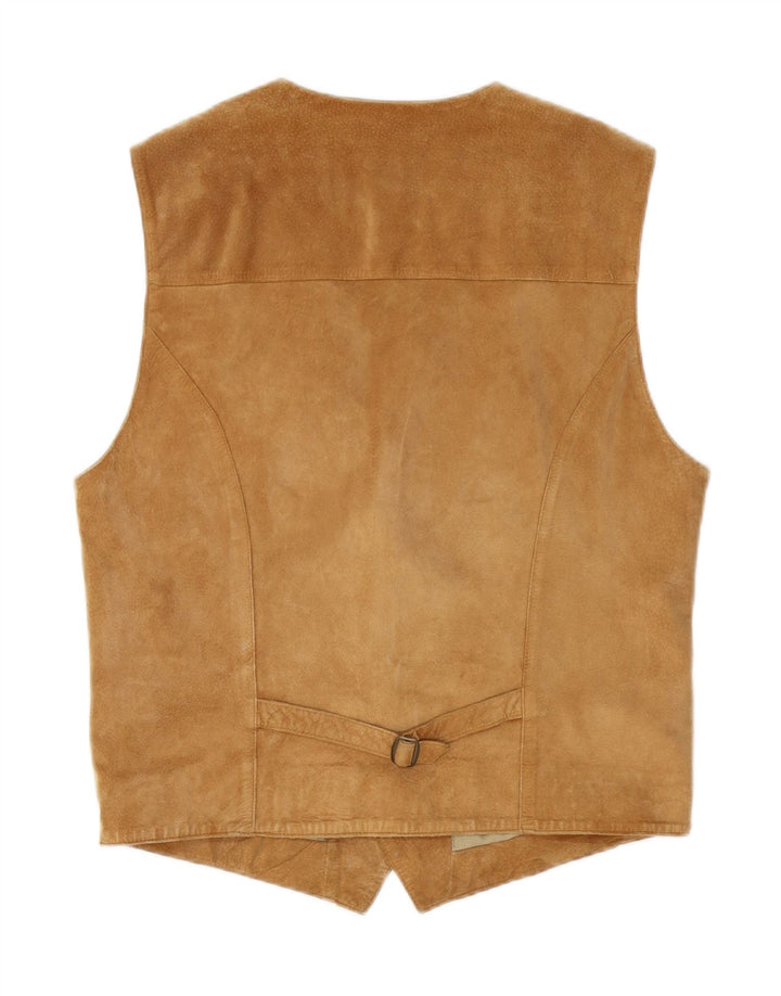 Rover&Lakes Gilet En Daim Homme IT 50 Beige Moyen