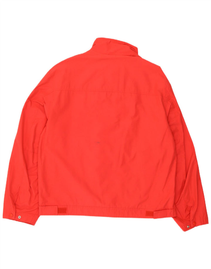 Zara Veste Bomber Homme UK 42 XL Nylon Rouge