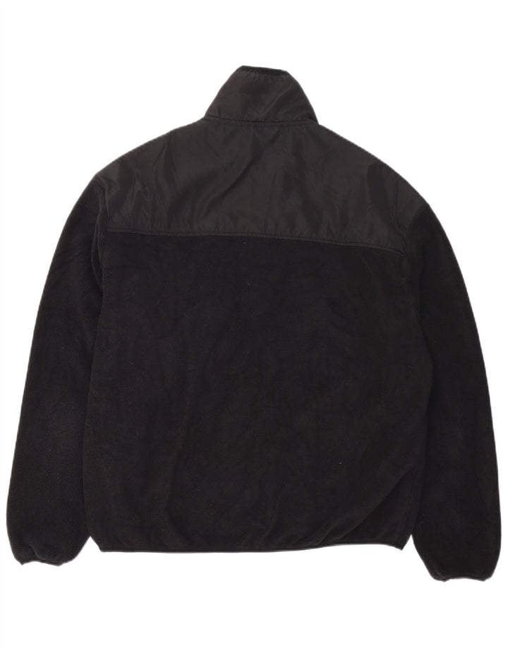 DKNY Veste polaire pour homme UK 38 Medium Noir Polyester