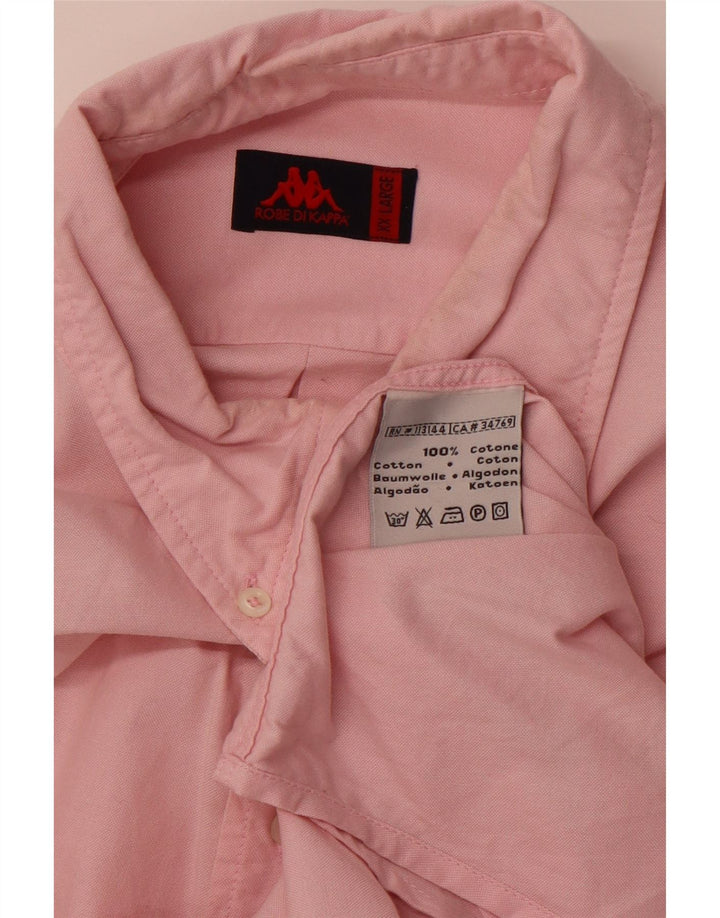 KAPPA Chemise Homme 2XL Rose Coton
