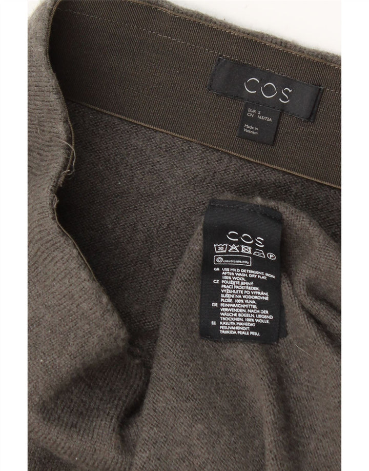 Cos Femme Jupe Crayon En Tricot Petite W27 Laine Grise
