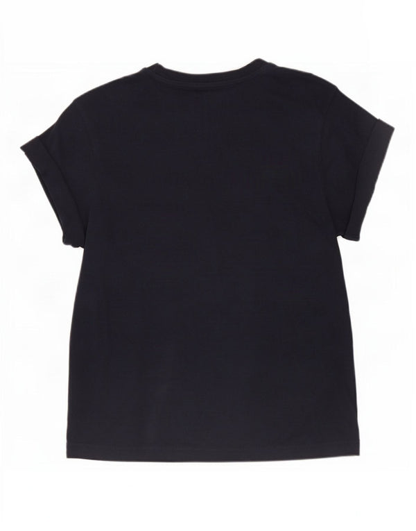 Jack Wills T-shirt graphique pour femme UK 6 XS Bleu marine Coton