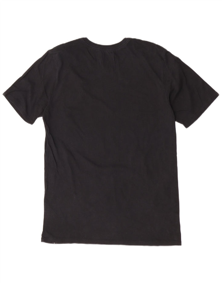 Jordan T-shirt coupe standard pour homme en coton noir moyen