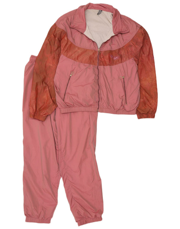 Dubin Survêtement complet pour femme UK 14 Rose moyen Colourblock Polyamide Rétro