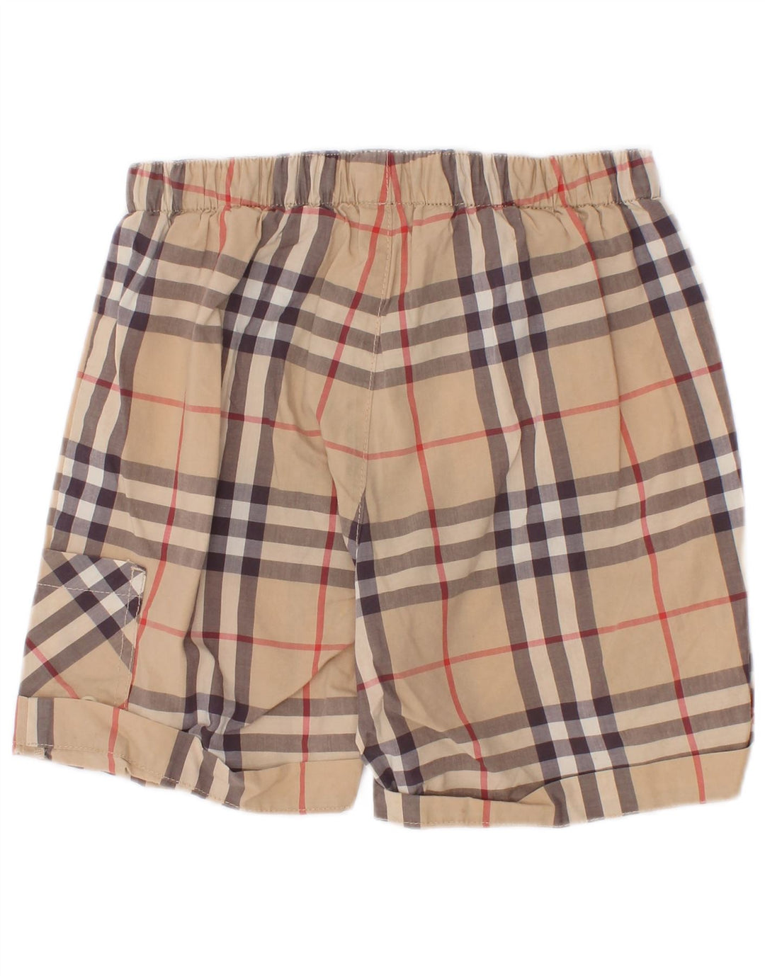 Burberry Short Garçon 2-3 Ans W18 Beige Carreaux