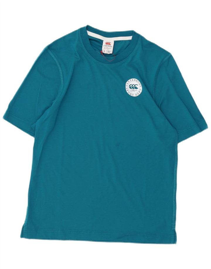 CANTERBURY T-Shirt Homme Petit Bleu Coton