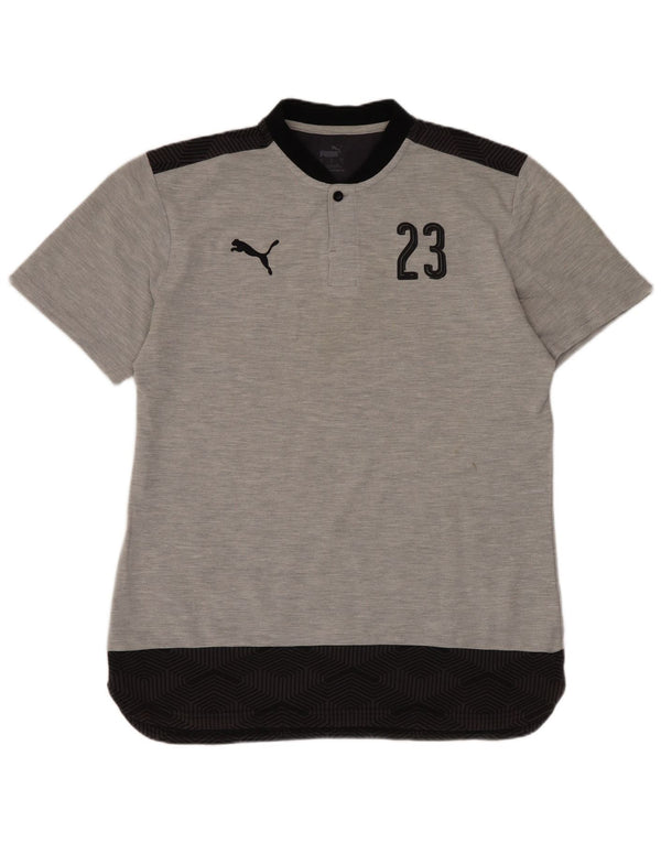 Puma T-shirt SSG Halvestorf/Herkendorf pour homme Gris Taille L