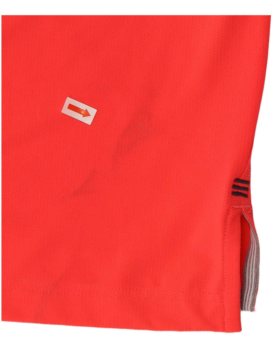 Adidas Polo Climacool Homme Rouge Moyen Polyester Colorblock