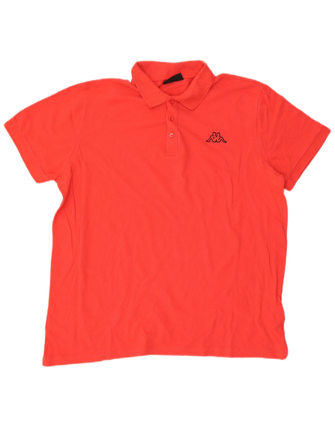 Kappa Polo Homme 2XL Rouge Coton