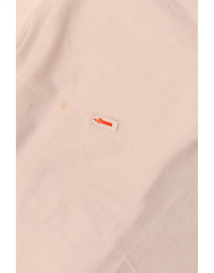 Jack & Jones Polo Graphique Homme Blanc Moyen Coton Colorblock