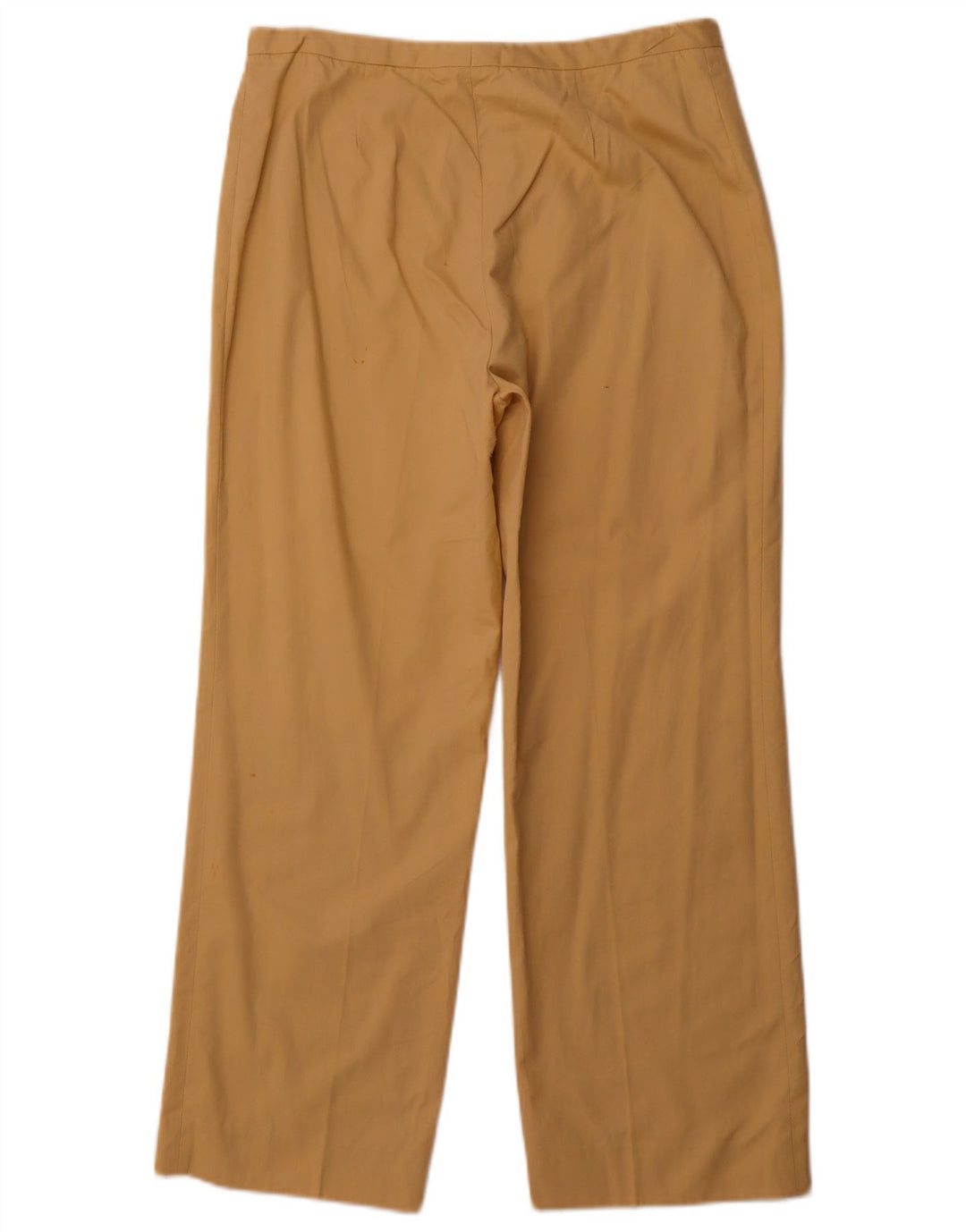 BURBERRY Pantalon de costume droit pour femme UK 14 Large W32 L28 Beige