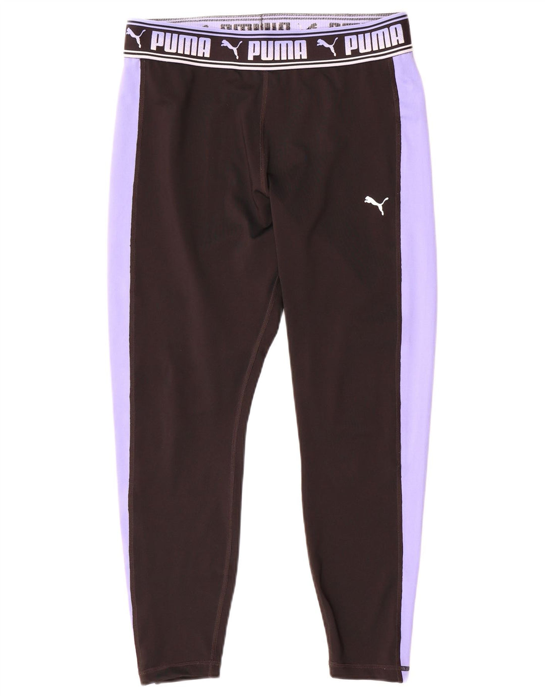 Puma Legging graphique pour femme UK 16 Large Noir Colorblock Polyester