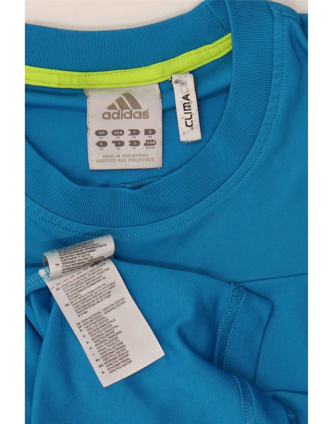 Adidas Homme Climacool T-Shirt Haut Bleu Moyen Polyester