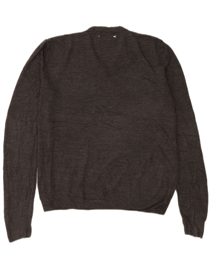Marks & Spencer Pull col V pour homme en acrylique gris Taille L