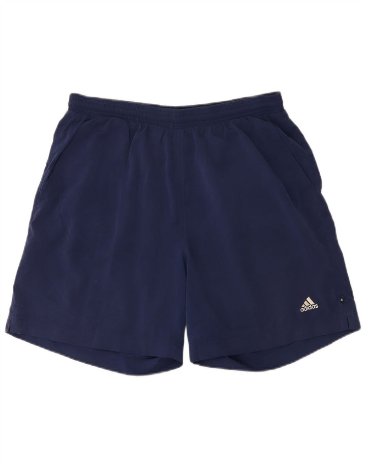Adidas Short de sport pour homme Bleu marine moyen Polyester