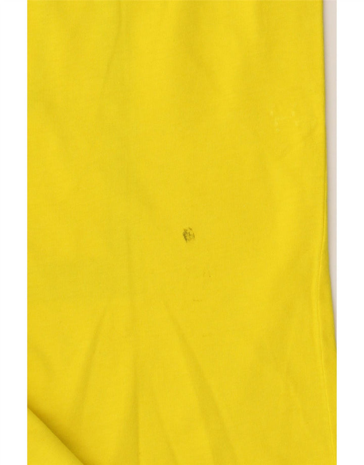 Puma T-Shirt Graphic Homme Jaune Moyen Coton