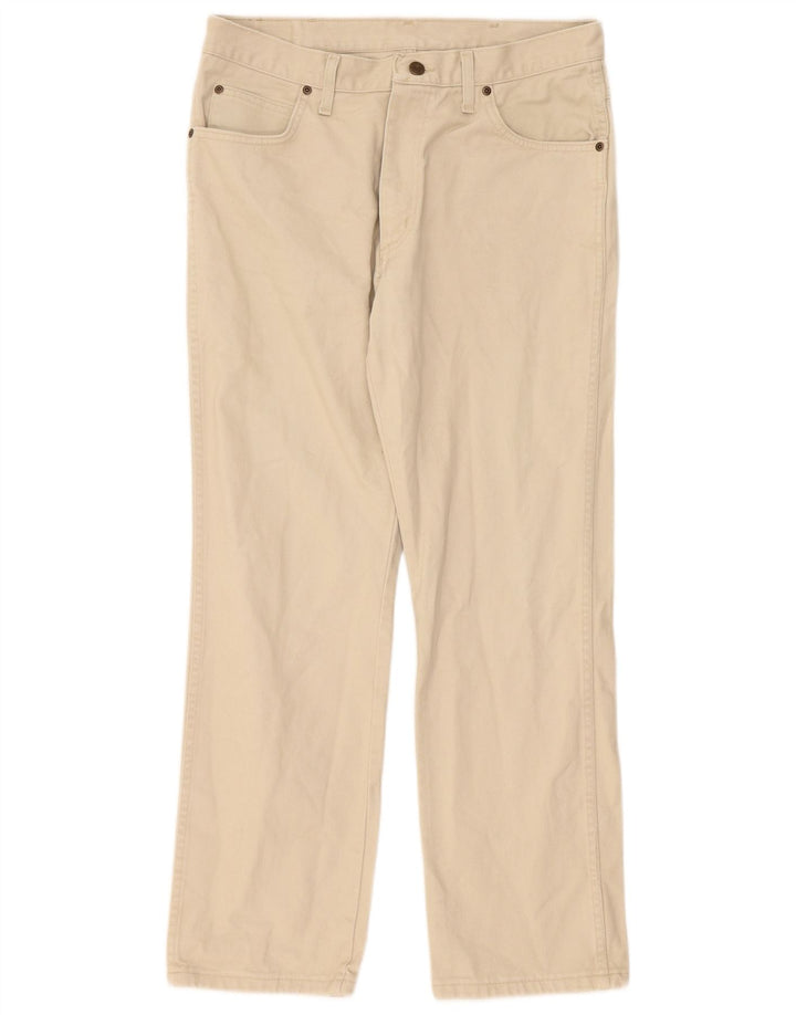 Wrangler Jean droit homme W34 L30 coton beige