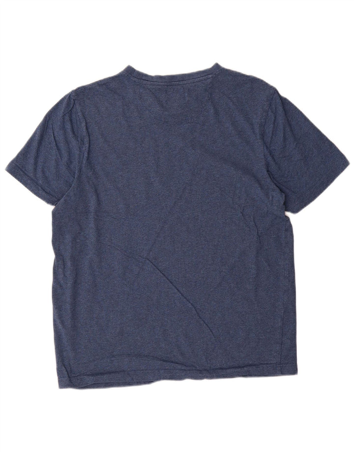 FARAH T-Shirt Homme Bleu Marine Moyen Coton