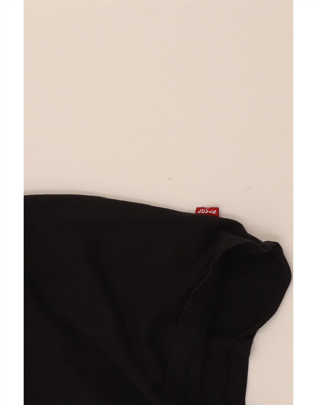 Levi's T-Shirt Graphique Femme UK 14 Large Noir