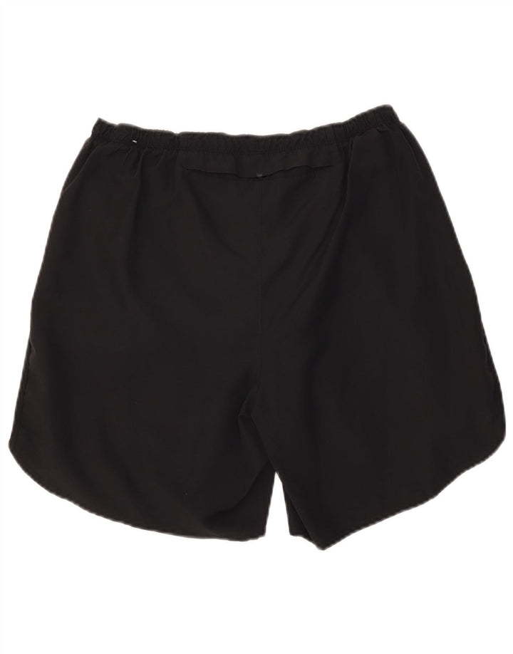 Short de sport Nike Dri Fit pour hommes, grand, noir, polyester