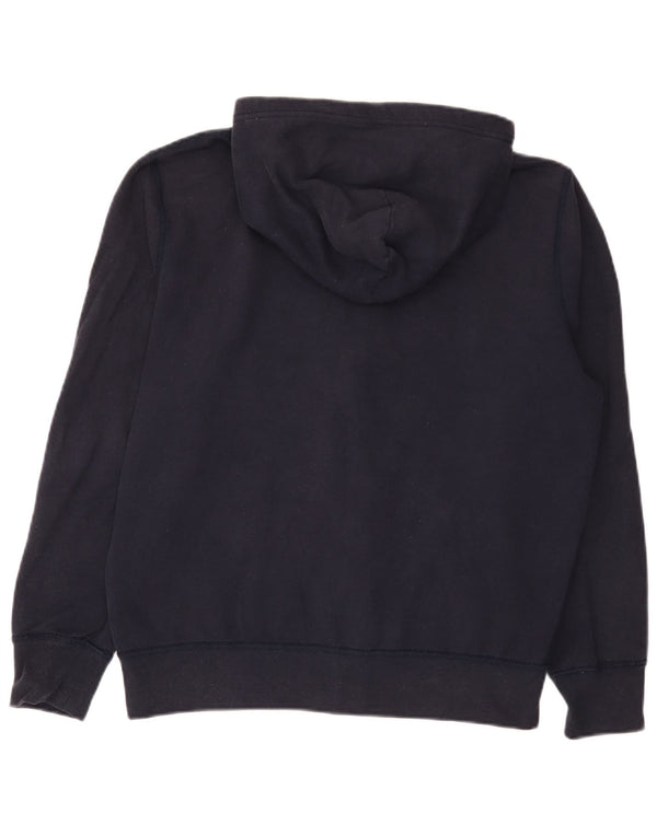 Polo Ralph Lauren Pull à capuche zippé pour homme en coton bleu marine moyen