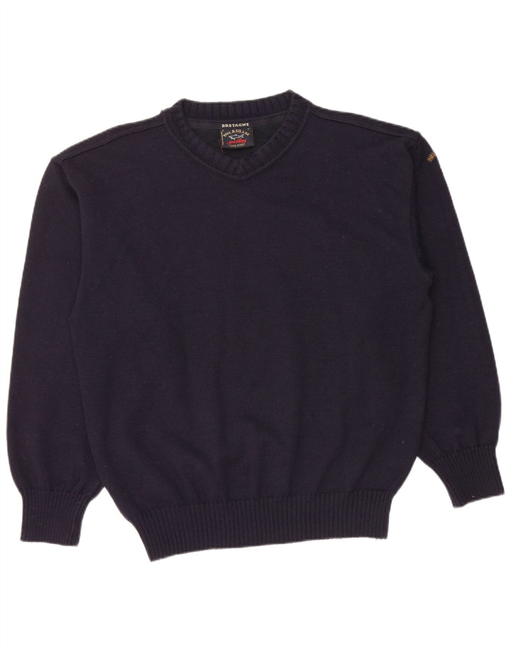 PAUL & SHARK Pull Col V Homme Bleu Marine Moyen Laine Vierge