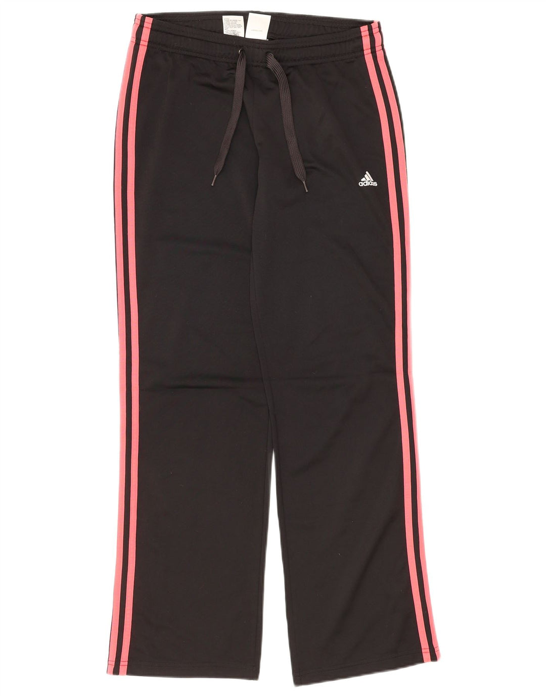 ADIDAS Pantalon de survêtement pour femme UK 8/10 Small Noir Polyester