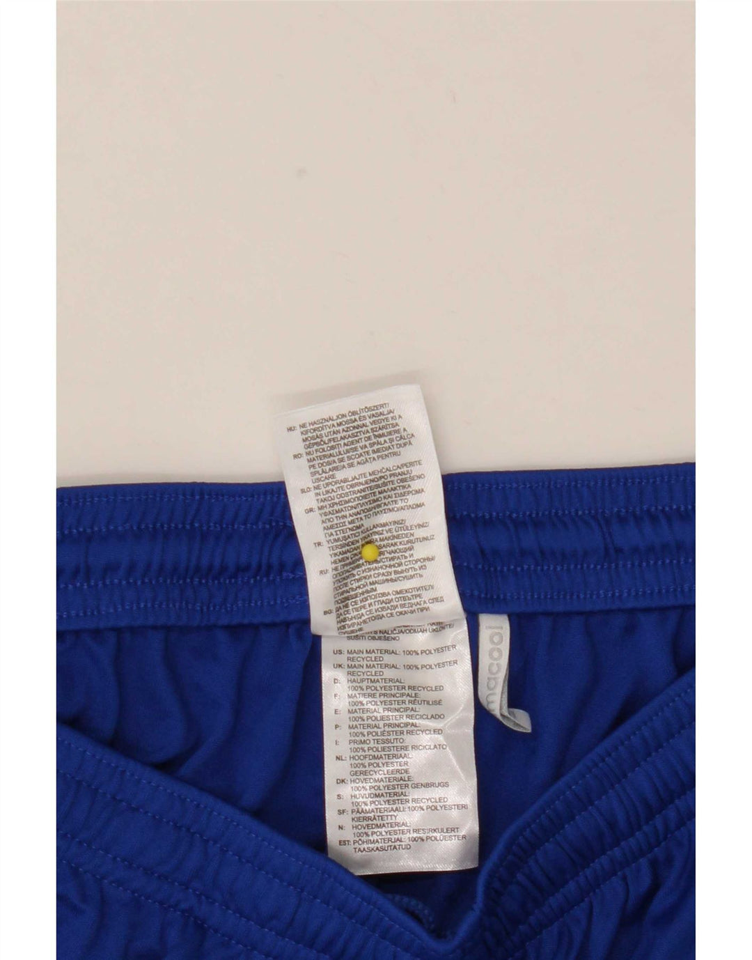 Adidas Short de sport Climacool pour homme, petit, bleu, polyester