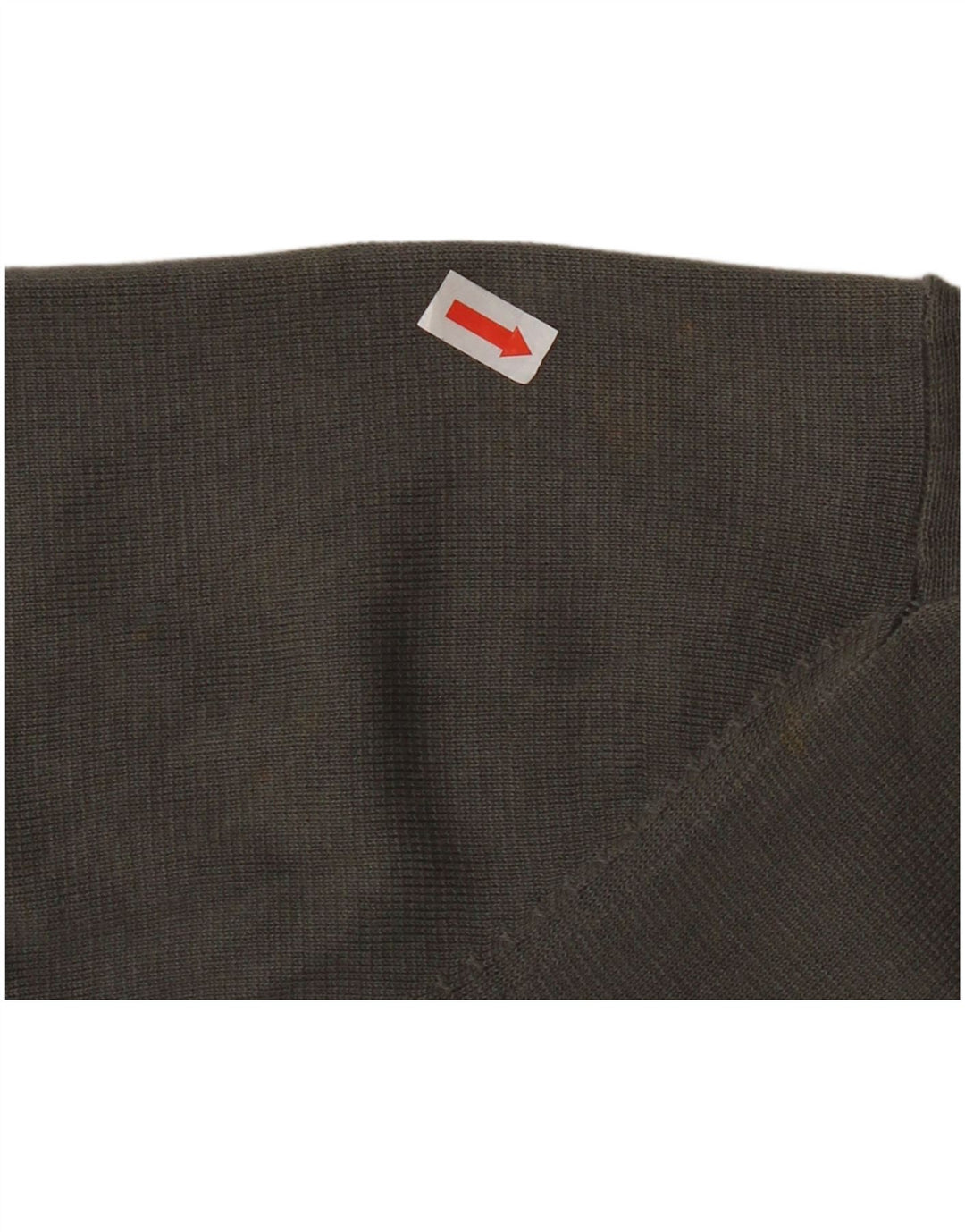 Massimo Dutti Pull à manches courtes et col polo pour homme Gris moyen Coton