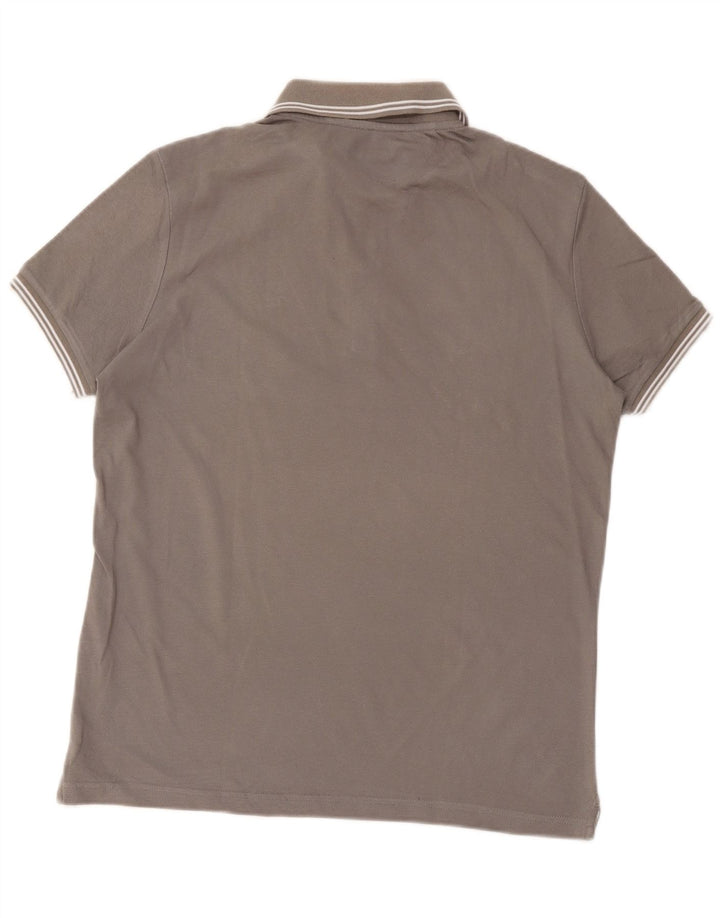 Champion Polo Easy Fit Homme Gris Moyen