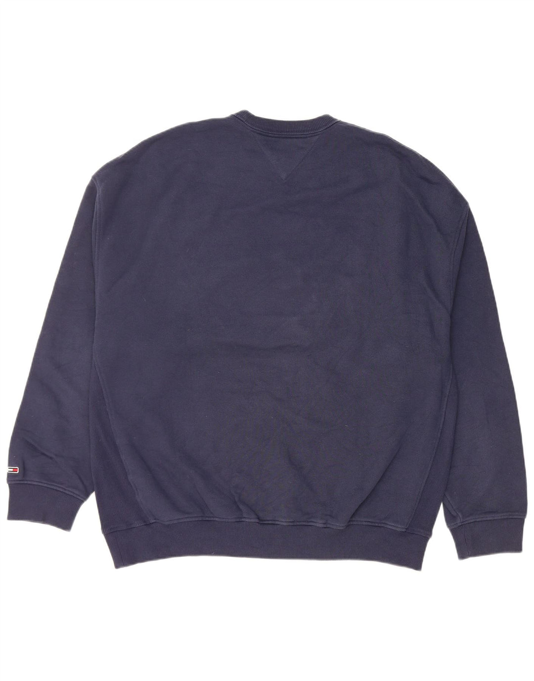 Tommy Hilfiger Sweat-shirt graphique coupe décontractée pour homme Bleu marine moyen