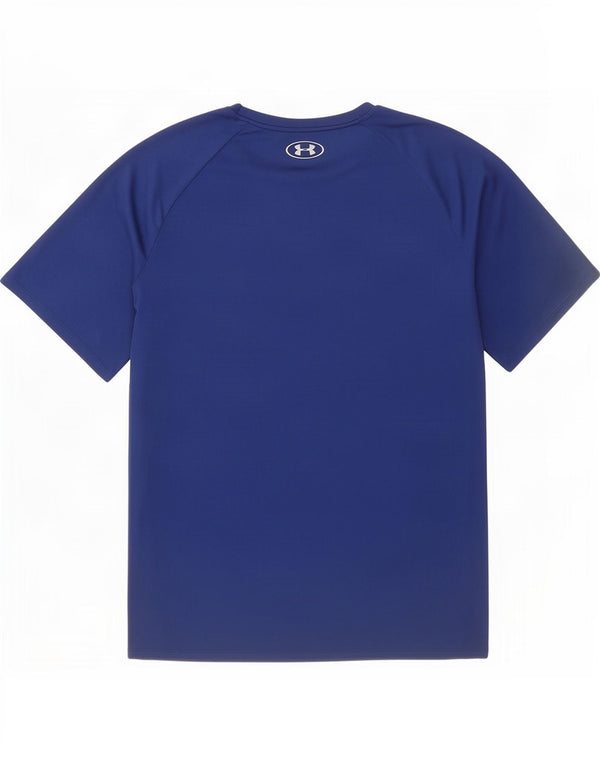 Under Armour Heat Gear T-Shirt Top 2XL Homme Bleu Marine Camouflage