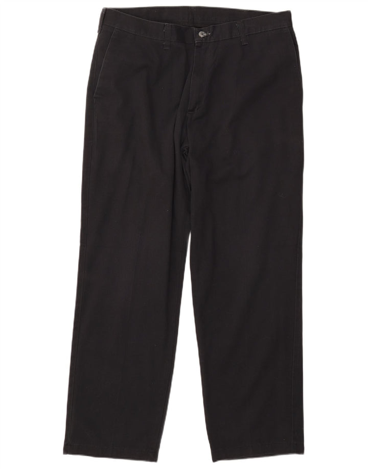 LEE Pantalon Chino Droit Homme W34 L30 Noir Coton