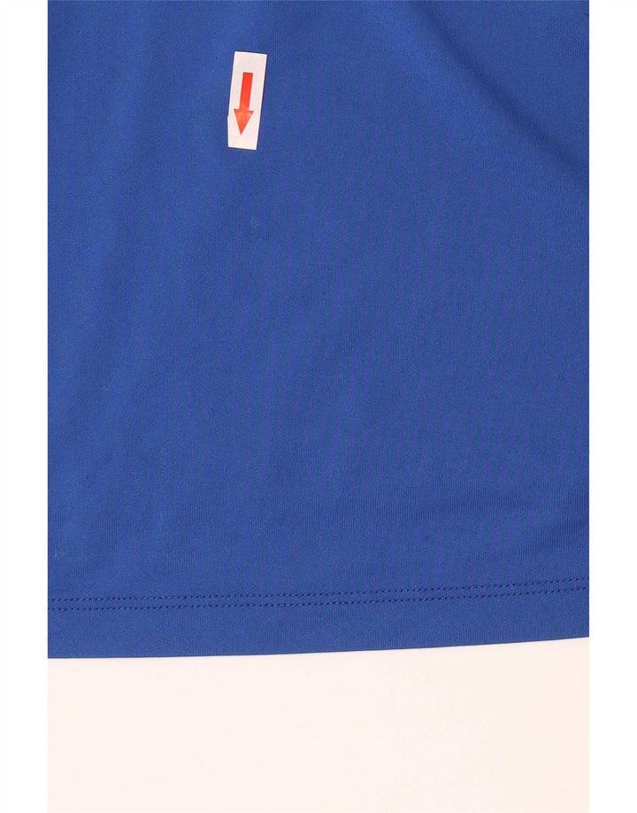 Nike Hommes Dri Fit T-Shirt Haut Grand Bleu Polyester