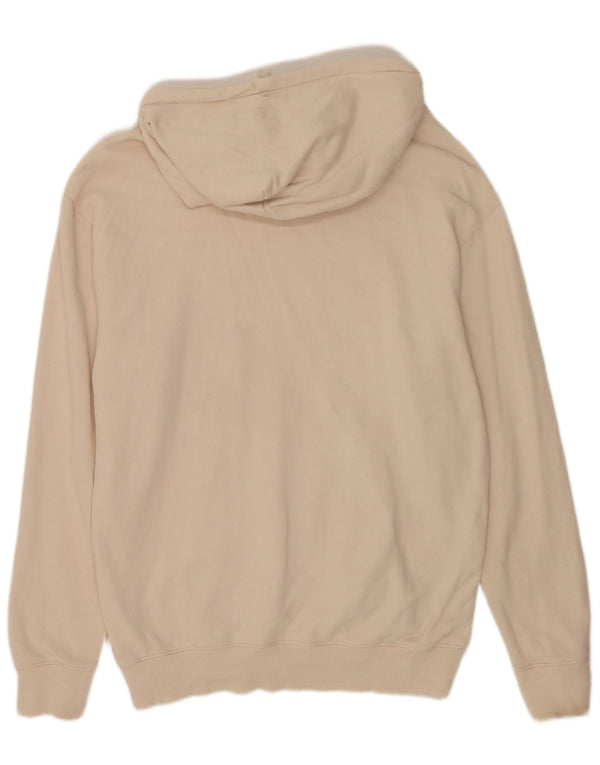 Reebok Sweat à capuche pour homme Large Blanc cassé Coton