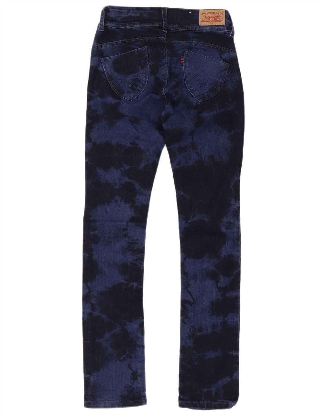 LEVI'S Jean Slim Garçon 9-10 ans Bleu Marine Tie Dye Coton