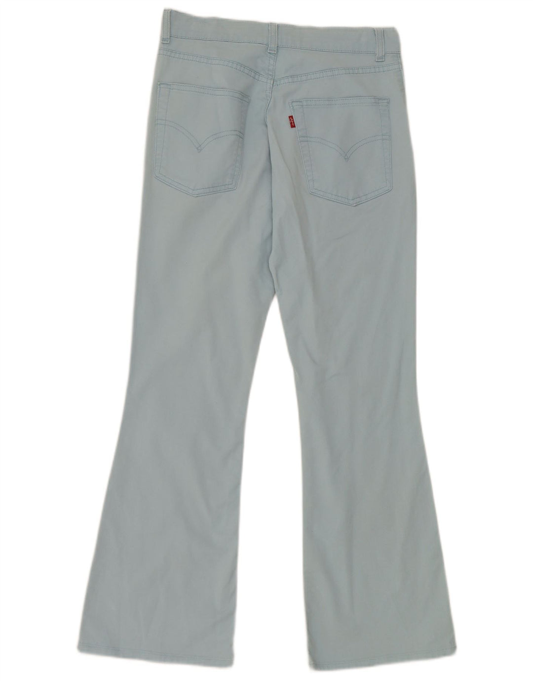 Levi's Pantalon Bootcut Casual Femme W28 L30 Bleu Coton
