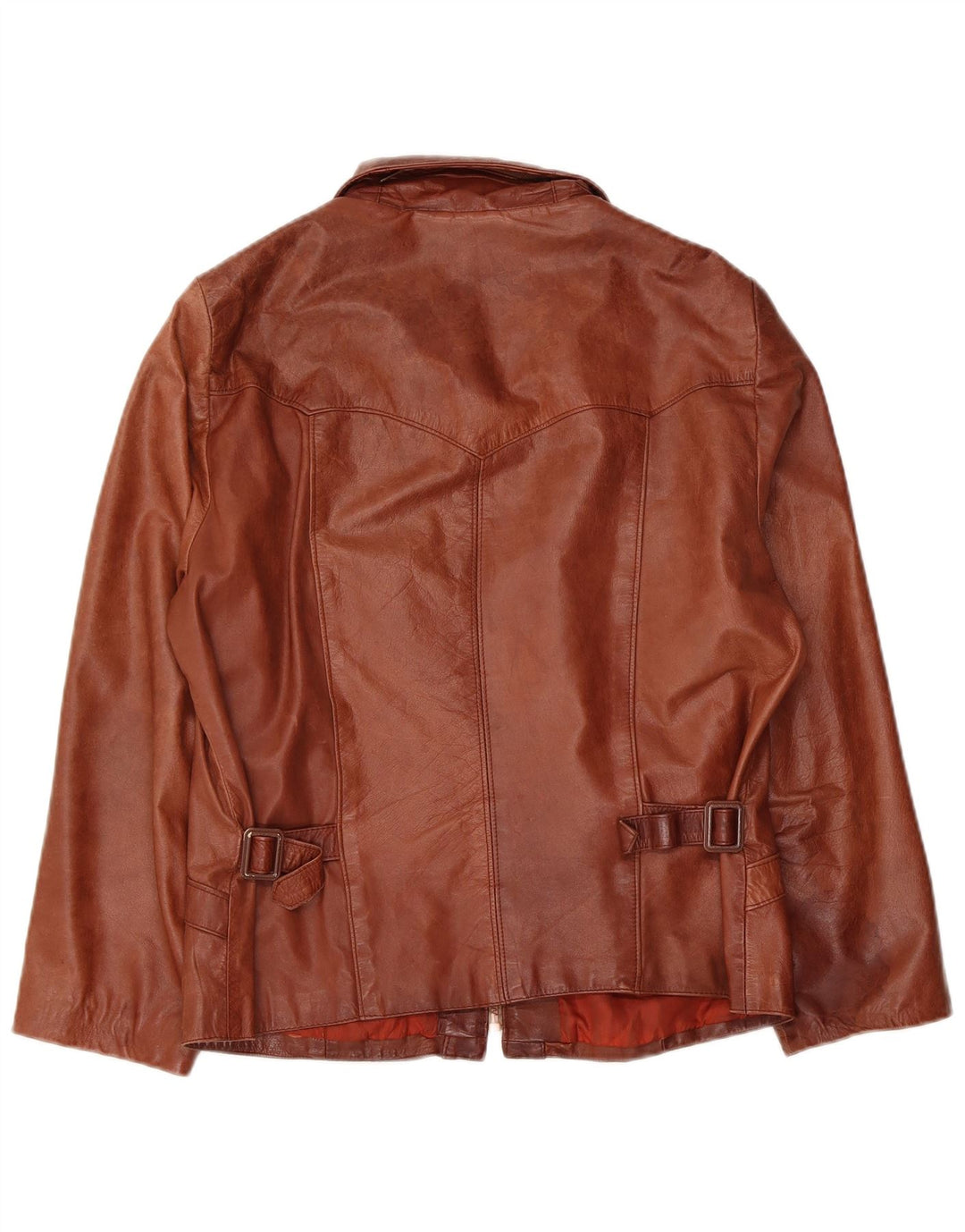 Wilsons Veste en cuir pour femme IT 44 Cuir marron moyen