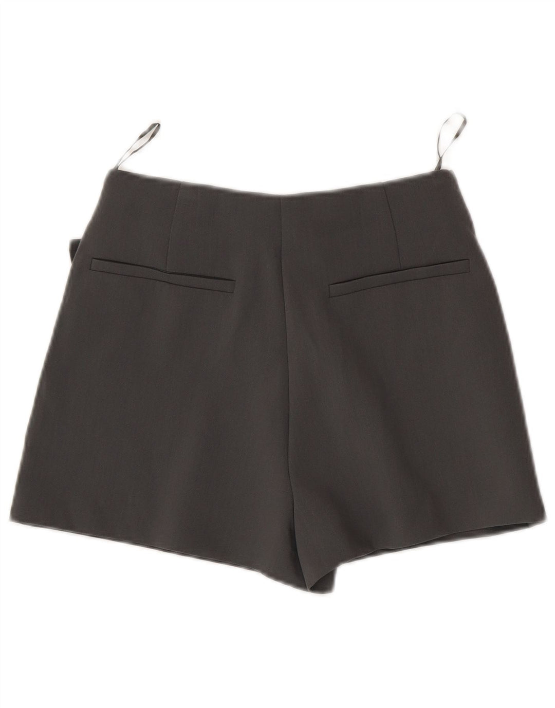 Jupe-short Zara Femme UK 4 XS Gris Polyester