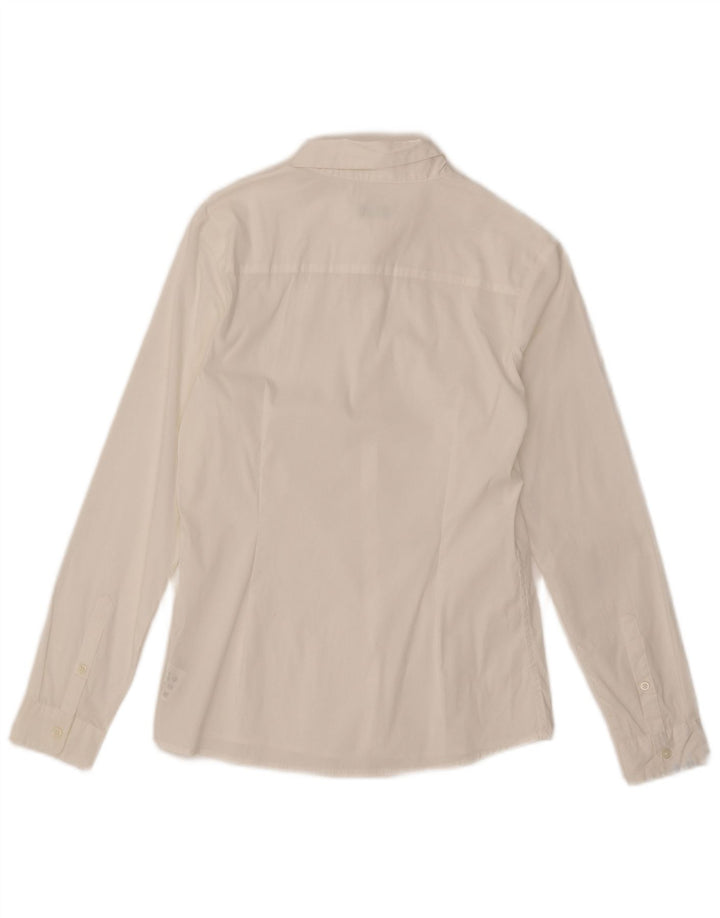 United Colors of Benetton Chemise Garçon 10-11 ans XL Blanc Coton