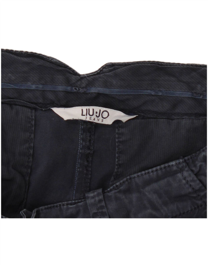 Liu Jo Short Chino Femme W34 Large Bleu Marine