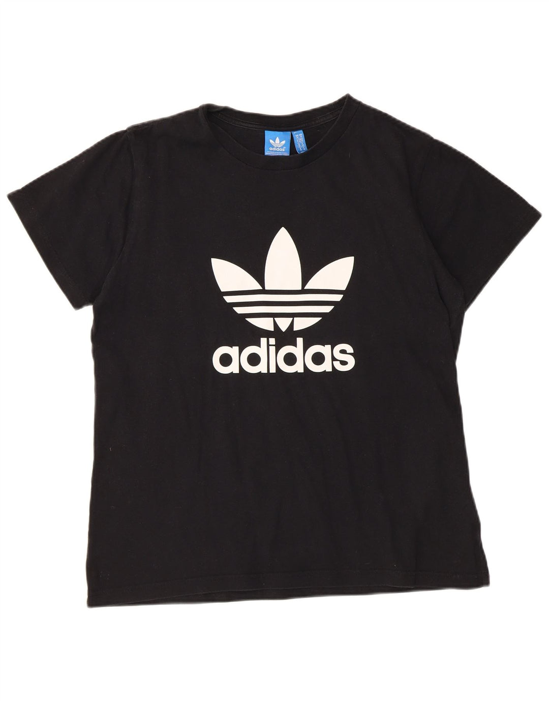 ADIDAS T-shirt graphique pour homme en coton noir moyen