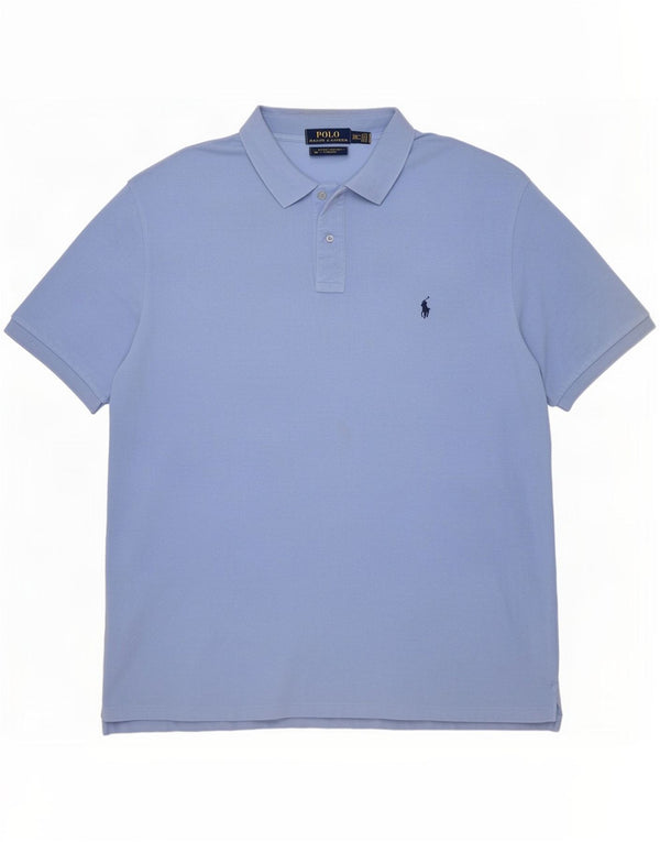 Polo Ralph Lauren Chemise haute pour homme 3XL Bleu Coton