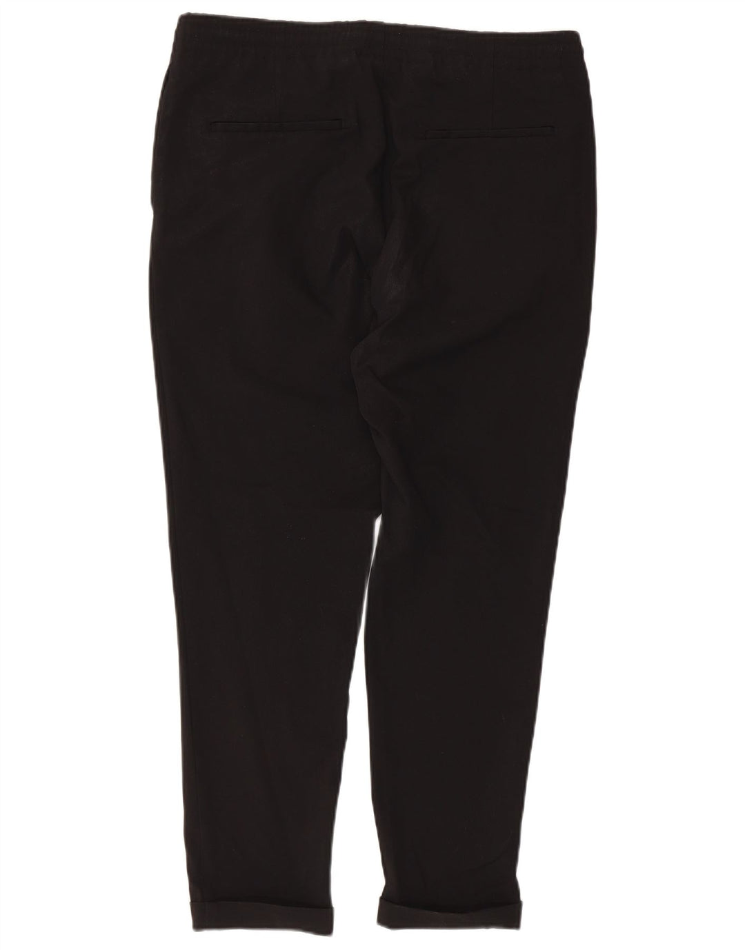 Zara Pantalon décontracté slim pour femme Medium W32 L26 Noir