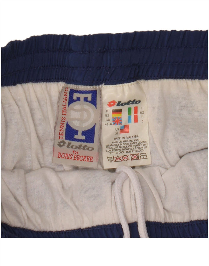 LOTTO Pantalon de survêtement pour homme UK 42/44 XL Bleu marine Polyester