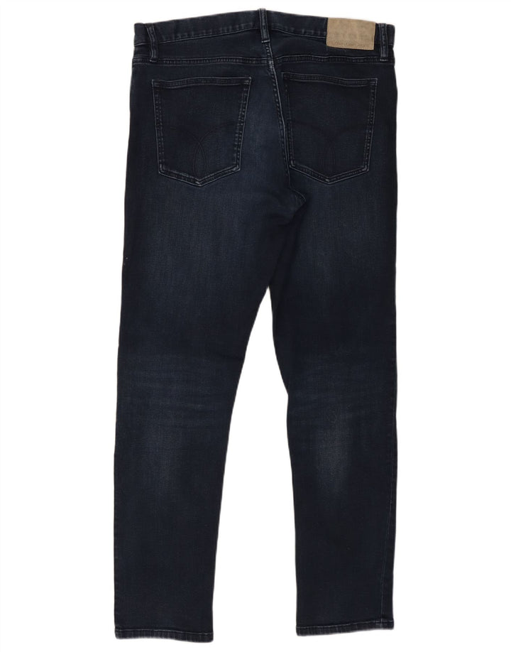 Calvin Klein Jean Slim Homme W34 L32 Bleu Marine