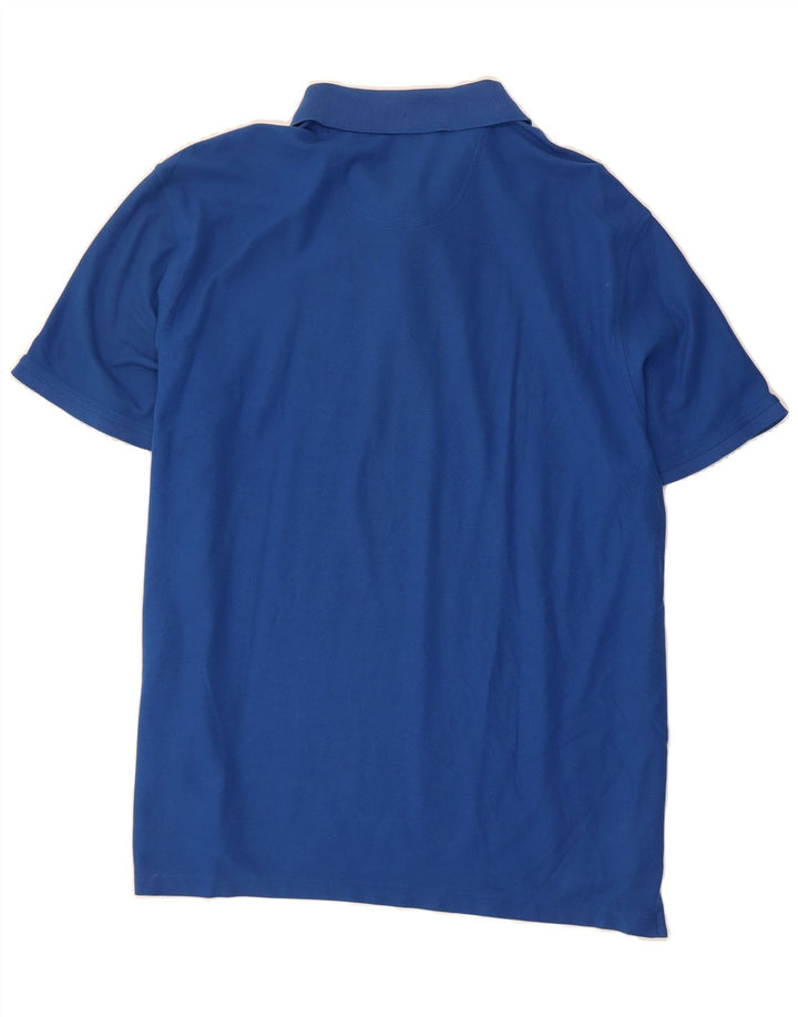 IZOD Mens Polo Shirt 2XL Blue Cotton Vintage Izod and Second-Hand Izod from Messina Hembry 