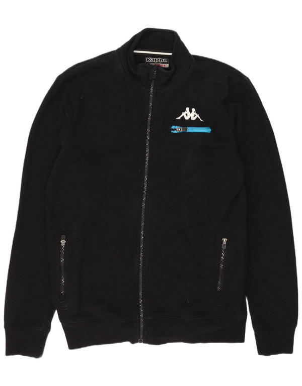 Kappa Veste de Survêtement Homme XL Noir Coton